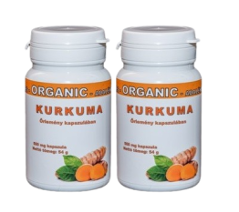 Kurkuma kapszula 2 havi adag