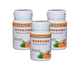 Kurkuma kapszula 3 havi adag