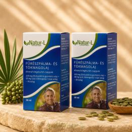 FŰRÉSZPÁLMA- ÉS TÖKMAGOLAJ CSEPPEK - 2 db 2X30ml