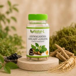 ASHWAGANDHA + SHILAJIT + GINZENG - Nyugalom, fókusz, életerő