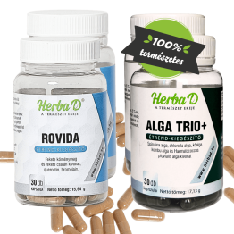 Rovida MAXI csomag: 2X Rovida 30X + 2X ALGA TRIO+ 30X