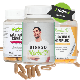 Digeso 30X + Kurkumin komplex 30X + Máriatövis komplex 30X
