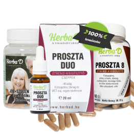 Proszta duo 20ml + Proszta 8 60X + Jód+Szelén Komplex 30X