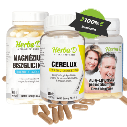 CERELUX 30X + Alfa-liponsav 30X + Magnézium biszglicinát 90X