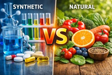 Szintetikus vs. természetes vitaminok – van különbség?