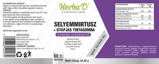 Nyomelem komplex + Gomba komplex + Selyemmirtusz komplex