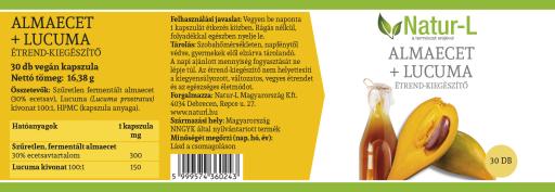 ALMAECET + LUCUMA - Emésztés és az anyagcsere támogatása